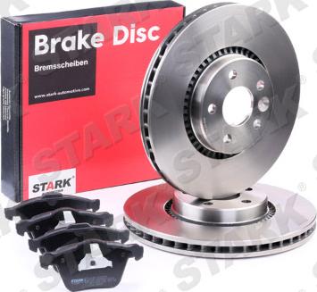 Stark SKBK-1090169 - Brake Set, disc brakes autospares.lv