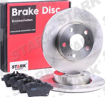 Stark SKBK-1090161 - Brake Set, disc brakes autospares.lv