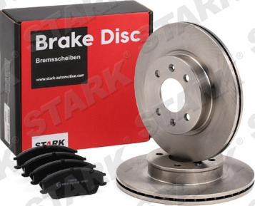 Stark SKBK-1090100 - Brake Set, disc brakes autospares.lv