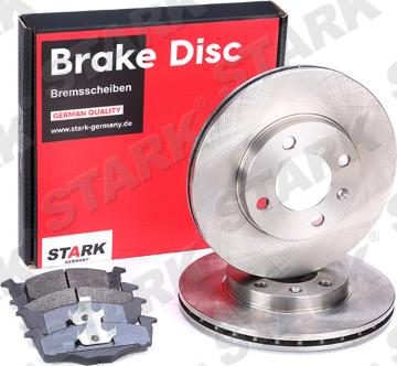 Stark SKBK-1090186 - Brake Set, disc brakes autospares.lv