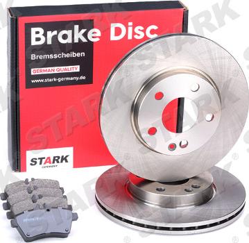 Stark SKBK-1090180 - Brake Set, disc brakes autospares.lv