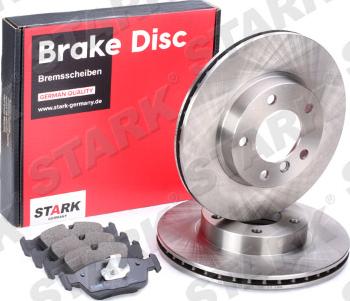 Stark SKBK-1090131 - Brake Set, disc brakes autospares.lv