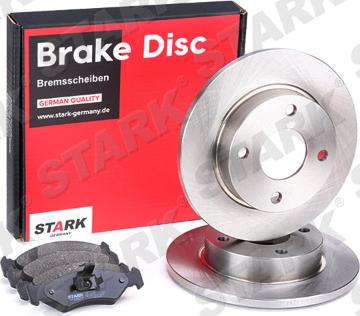 Stark SKBK-1090138 - Brake Set, disc brakes autospares.lv