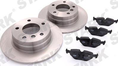 Stark SKBK-1090133 - Brake Set, disc brakes autospares.lv