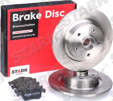 Stark SKBK-1090123 - Brake Set, disc brakes autospares.lv