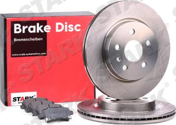 Stark SKBK-1090174 - Brake Set, disc brakes autospares.lv