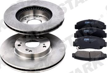 Stark SKBK-1090176 - Brake Set, disc brakes autospares.lv