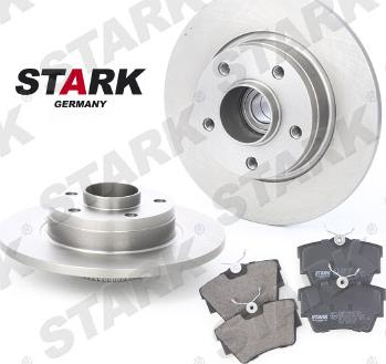 Stark SKBK-1090173 - Brake Set, disc brakes autospares.lv