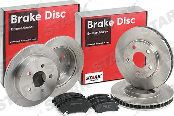 Stark SKBK-1090344 - Brake Set, disc brakes autospares.lv