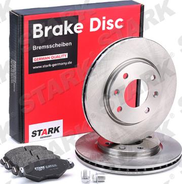 Stark SKBK-1090341 - Brake Set, disc brakes autospares.lv