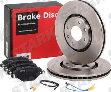 Stark SKBK-1090359 - Brake Set, disc brakes autospares.lv