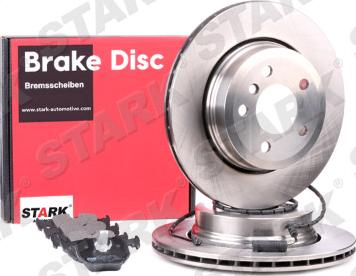 Stark SKBK-1090354 - Brake Set, disc brakes autospares.lv