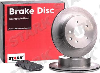 Stark SKBK-1090356 - Brake Set, disc brakes autospares.lv