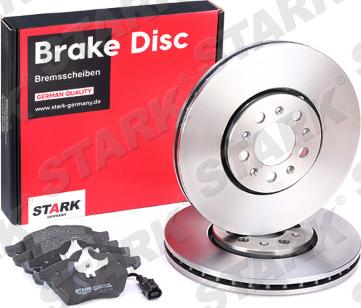 Stark SKBK-1090351 - Brake Set, disc brakes autospares.lv