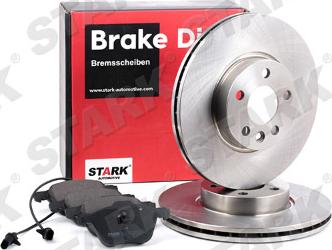 Stark SKBK-1090358 - Brake Set, disc brakes autospares.lv