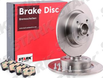 Stark SKBK-1090357 - Brake Set, disc brakes autospares.lv