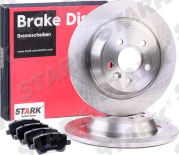 Stark SKBK-1090366 - Brake Set, disc brakes autospares.lv