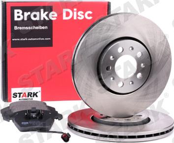 Stark SKBK-1090361 - Brake Set, disc brakes autospares.lv