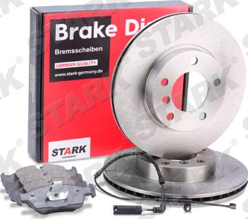 Stark SKBK-1090306 - Brake Set, disc brakes autospares.lv