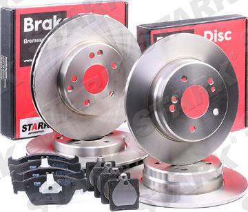 Stark SKBK-1090303 - Brake Set, disc brakes autospares.lv