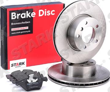 Stark SKBK-1090312 - Brake Set, disc brakes autospares.lv