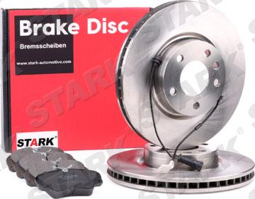 Stark SKBK-1090339 - Brake Set, disc brakes autospares.lv