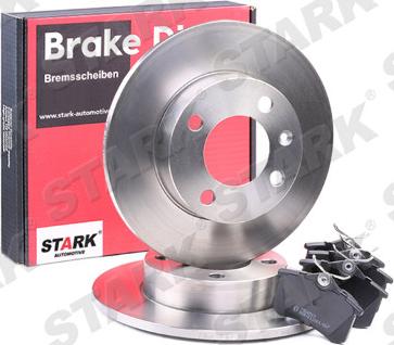 Stark SKBK-1090335 - Brake Set, disc brakes autospares.lv