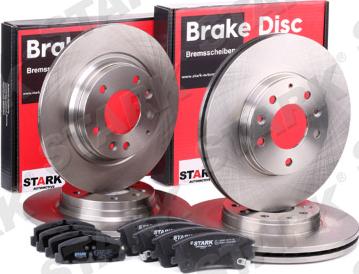 Stark SKBK-1090331 - Brake Set, disc brakes autospares.lv