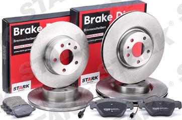 Stark SKBK-1090338 - Brake Set, disc brakes autospares.lv