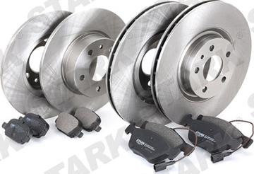 Stark SKBK-1090338 - Brake Set, disc brakes autospares.lv