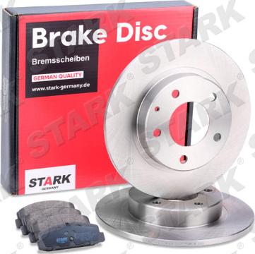 Stark SKBK-1090332 - Brake Set, disc brakes autospares.lv