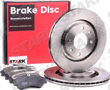 Stark SKBK-1090337 - Brake Set, disc brakes autospares.lv