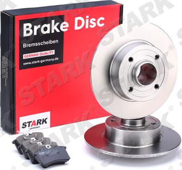 Stark SKBK-1090327 - Brake Set, disc brakes autospares.lv