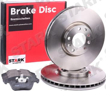 Stark SKBK-1090241 - Brake Set, disc brakes autospares.lv