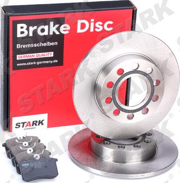 Stark SKBK-1090243 - Brake Set, disc brakes autospares.lv