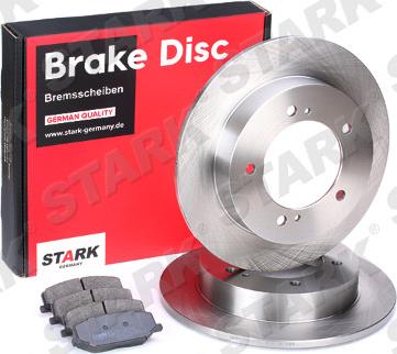 Stark SKBK-1090258 - Brake Set, disc brakes autospares.lv