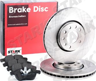 Stark SKBK-1090252 - Brake Set, disc brakes autospares.lv