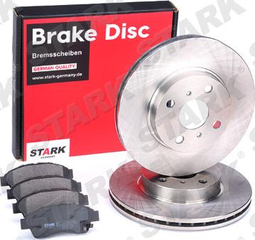 Stark SKBK-1090261 - Brake Set, disc brakes autospares.lv