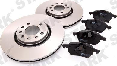 Stark SKBK-1090263 - Brake Set, disc brakes autospares.lv