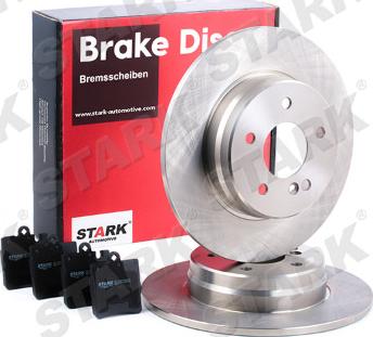 Stark SKBK-1090262 - Brake Set, disc brakes autospares.lv