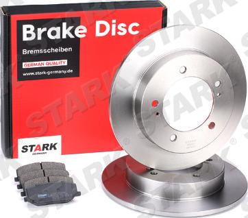 Stark SKBK-1090200 - Brake Set, disc brakes autospares.lv