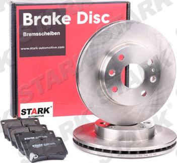 Stark SKBK-1090202 - Brake Set, disc brakes autospares.lv