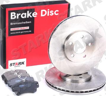 Stark SKBK-1090210 - Brake Set, disc brakes autospares.lv