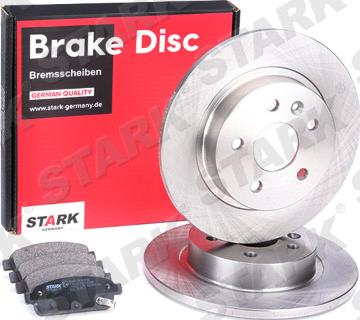 Stark SKBK-1090213 - Brake Set, disc brakes autospares.lv