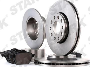 Stark SKBK-1090289 - Brake Set, disc brakes autospares.lv