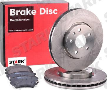 Stark SKBK-1090283 - Brake Set, disc brakes autospares.lv