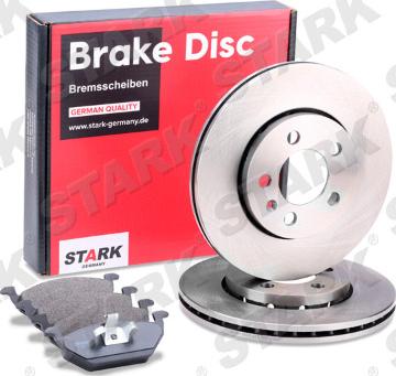 Stark SKBK-1090287 - Brake Set, disc brakes autospares.lv