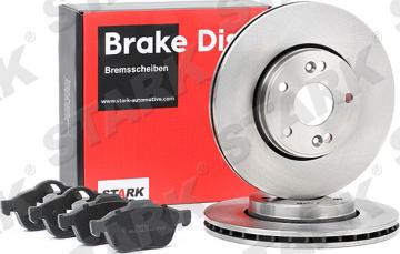 Stark SKBK-1090226 - Brake Set, disc brakes autospares.lv