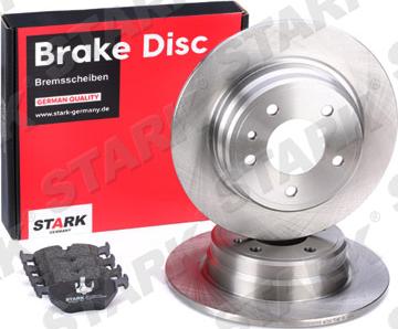 Stark SKBK-1090221 - Brake Set, disc brakes autospares.lv