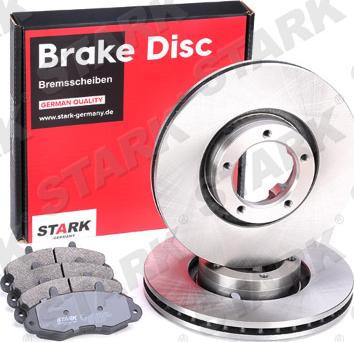 Stark SKBK-1090223 - Brake Set, disc brakes autospares.lv